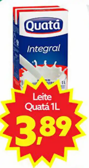 Raiz Superatacado Leite Quatá 1L oferta