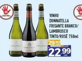VINHO DONNATELLA FRISANTE BRANCO/ LAMBRUSCO TINTO/ROSE 750ml