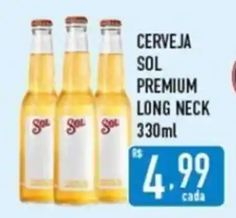 Supermercados Avenida CERVEJA SOL PREMIUM LONG NECK 330ML oferta
