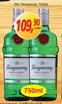Supermercados Guanabara Gin Tanqueray 750ml oferta