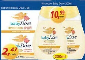 Supermercados Guanabara Sabonete Baby Dove 75g oferta