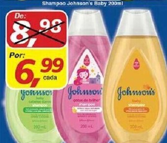 Supermercados Guanabara Shampoo Johnson's Baby 200ml oferta