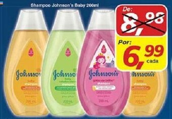Supermercados Guanabara Shampoo Johnson's Baby 200ml oferta