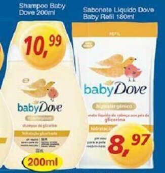 Supermercados Guanabara Shampoo Baby Dove 200ml oferta