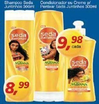 Supermercados Guanabara Shampoo Seda Juntinhos 300ml oferta