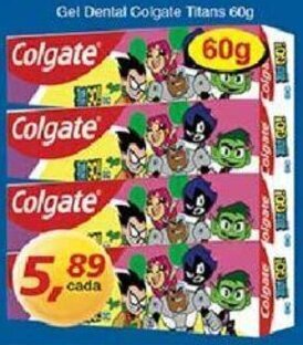 Supermercados Guanabara Gel Dental Colgate Titans 60g oferta