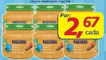 Alimento Infantil Nestle 115g/120g