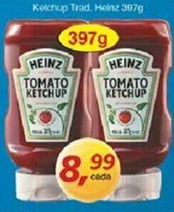 Supermercados Guanabara Ketchup Trad. Heinz 397g oferta