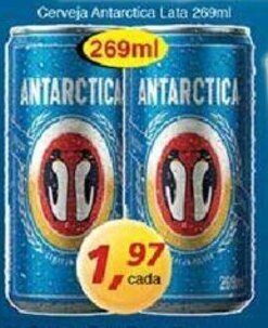 Supermercados Guanabara Cerveja Antarctica Lata 269ml oferta