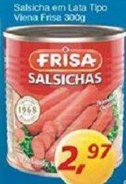 Supermercados Guanabara Salsicha em lata Tipo Viena Frisa 300g oferta