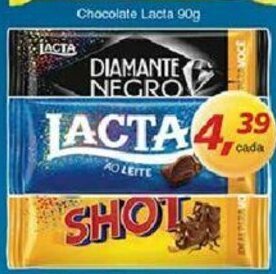 Chocolate Lacta 90g
