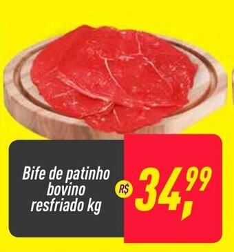 Frangolândia Bife de patinho bovino resfriado 1kg oferta