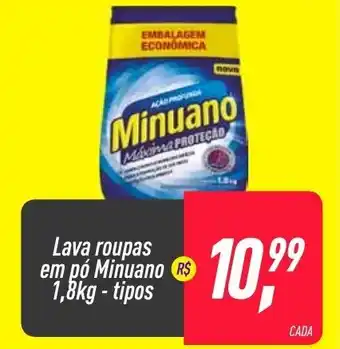 Frangolândia Lava roupas em po Minuano 1.8kg - tipos oferta