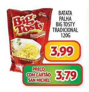Batata Palha Big Tosty Tradicional 120g