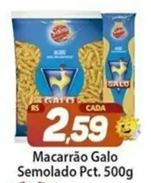 Macarrao Galo Semolado Pct. 500g