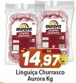 Rede Sol Linguica Churrasco Aurora 1kg oferta