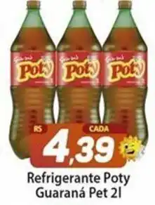 Refrigerante Poty Guarana Pet 2L