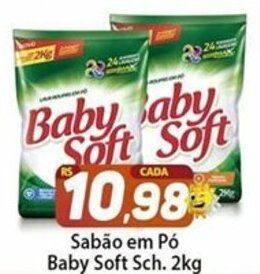 Sabao em po Baby SOft Sch. 2kg