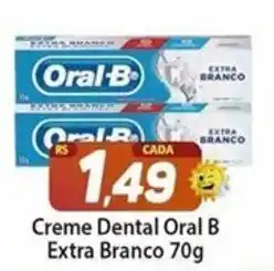 Creme Dental Oral-B extra Branco 70g