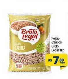 Delta Supermercados Feijão Carioca Broto Legal 1kg oferta