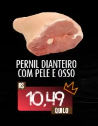 Pernil Dianteiro com Pele E Osso 1kg