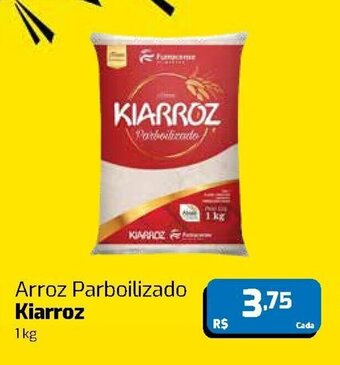 Novo Atacarejo Arroz Parbolizado Kiarroz 1kg oferta