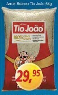 Supermercados Guanabara Arroz Branco Tio Joao 5kg oferta
