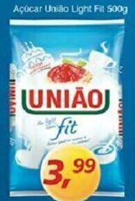 Supermercados Guanabara Acucar Uniao Light Fit 500g oferta