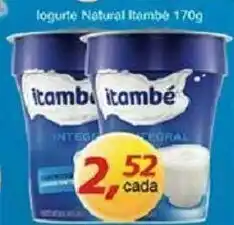 Supermercados Guanabara Iogurte Natural Vigor 170g oferta