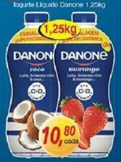 Supermercados Guanabara Iogurte Liquido Danone 1250g oferta