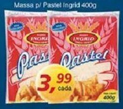 Supermercados Guanabara Massa p/ Pastel Ingrid 400g oferta