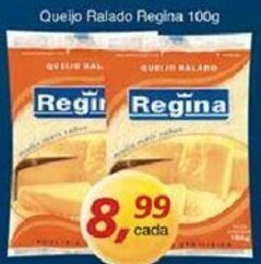 Supermercados Guanabara Queijo Ralado Regina 100g oferta