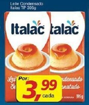 Supermercados Guanabara Leite Condensado Italac TP 395g oferta