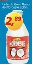 Supermercados Guanabara Leite de Coco Sabor do Nordeste 200ml oferta
