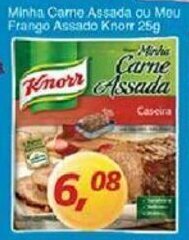 Supermercados Guanabara Minha Carne Assada ou Meu Frango Assado Knorr 25g oferta