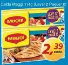 Supermercados Guanabara Caldo Maggi 114g oferta