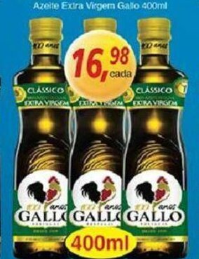 Supermercados Guanabara Azeite Extra Virgem Gallo 400ml oferta