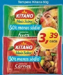 Supermercados Guanabara Tempero Kitano 60g oferta
