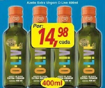 Supermercados Guanabara Azeite Extra Virgem O-Live 400ml oferta