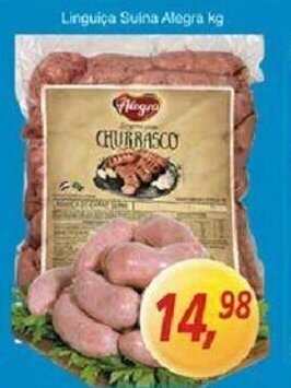 Supermercados Guanabara Linguica Suina Alegra 1kg oferta