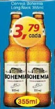 Cerveja Bohemia long neck 355ml