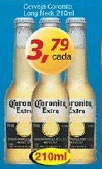 Supermercados Guanabara Cerveja Coronita Long Neck 210ml oferta