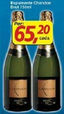 Supermercados Guanabara Espumante Chandon Brut 750ml oferta