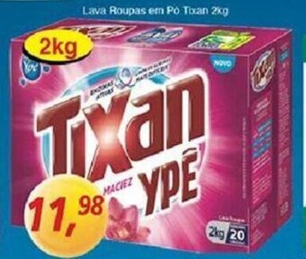 Supermercados Guanabara Lava Roupas em po Tixan 2kg oferta