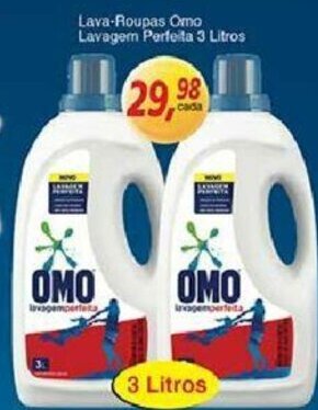 Supermercados Guanabara Lava-roupas Omo Lavagem Perfeita 3L oferta