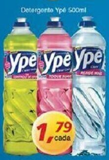 Supermercados Guanabara Detergente Ype 500ml oferta