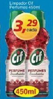 Supermercados Guanabara Limpador Cif Perfumes 450ml oferta