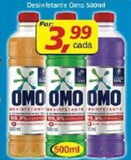 Supermercados Guanabara Desinfetante Omo 500ml oferta