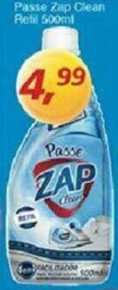 Supermercados Guanabara Passa Zap Clean Refil 500ml oferta