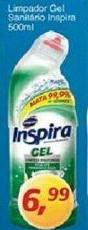 Supermercados Guanabara Limpador Gel Sanitario Inspira 500ml oferta